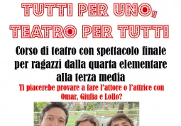 Aperte le iscrizioni al corso di teatro organizzato dall’associazione Mangiatori di nuvole, con il contributo del Comune